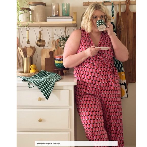 Diane Von Furstenberg Arrow Geo Mug Set with Saucers and Stand - DVF for Target - Picture 7 of 7